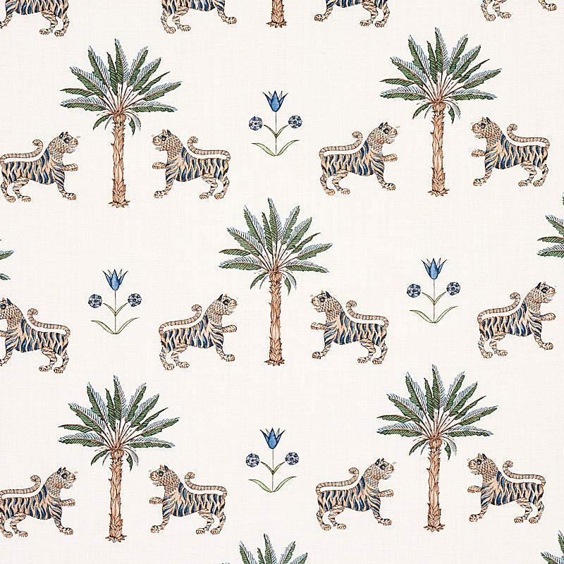 Schumacher | Tiger Palm fabric - 179931