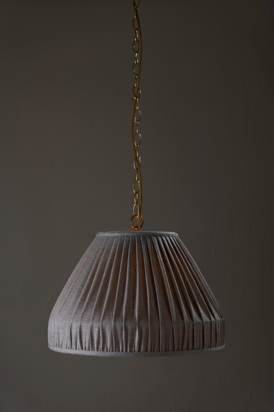 Porta Romana I Banded Empire Hanging Shade