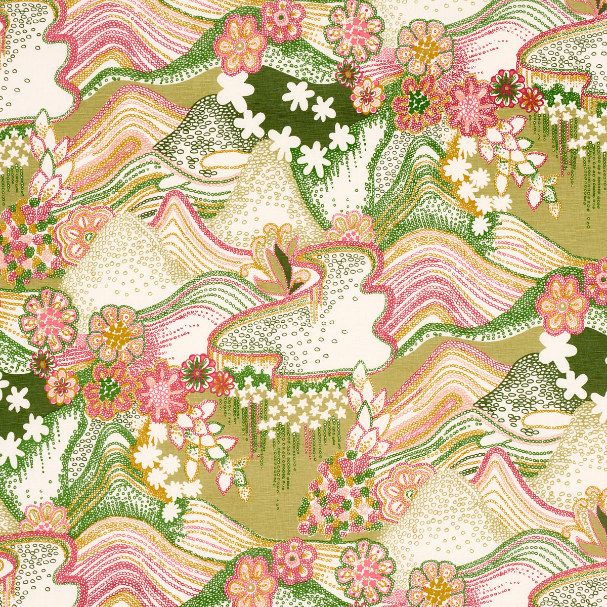 Schumacher | Daisy Chain fabric - 180131