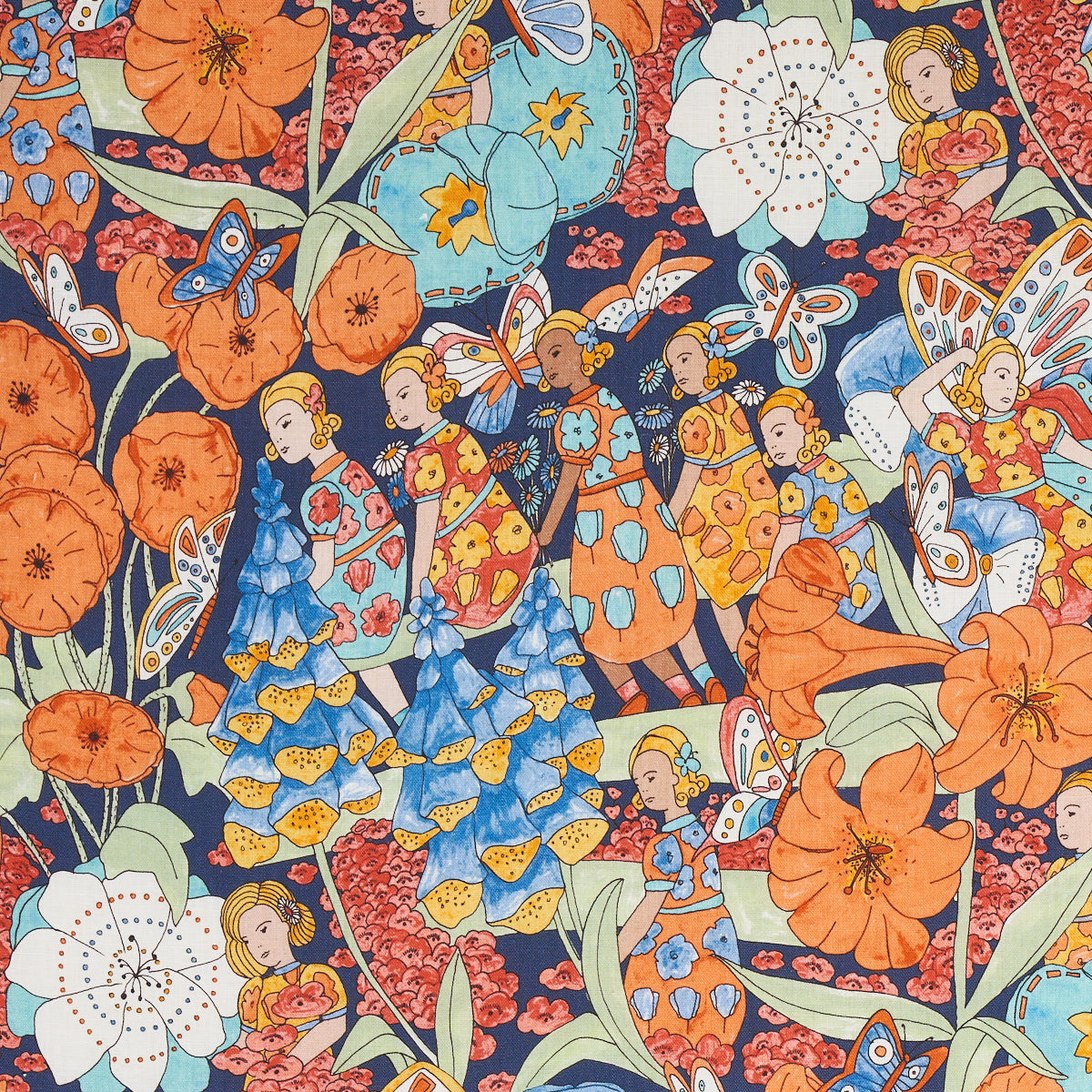 Schumacher | Fairie Garden fabric - 180141