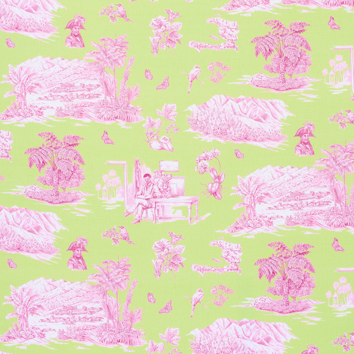 Schumacher | Toussaint Toile fabric - 180271