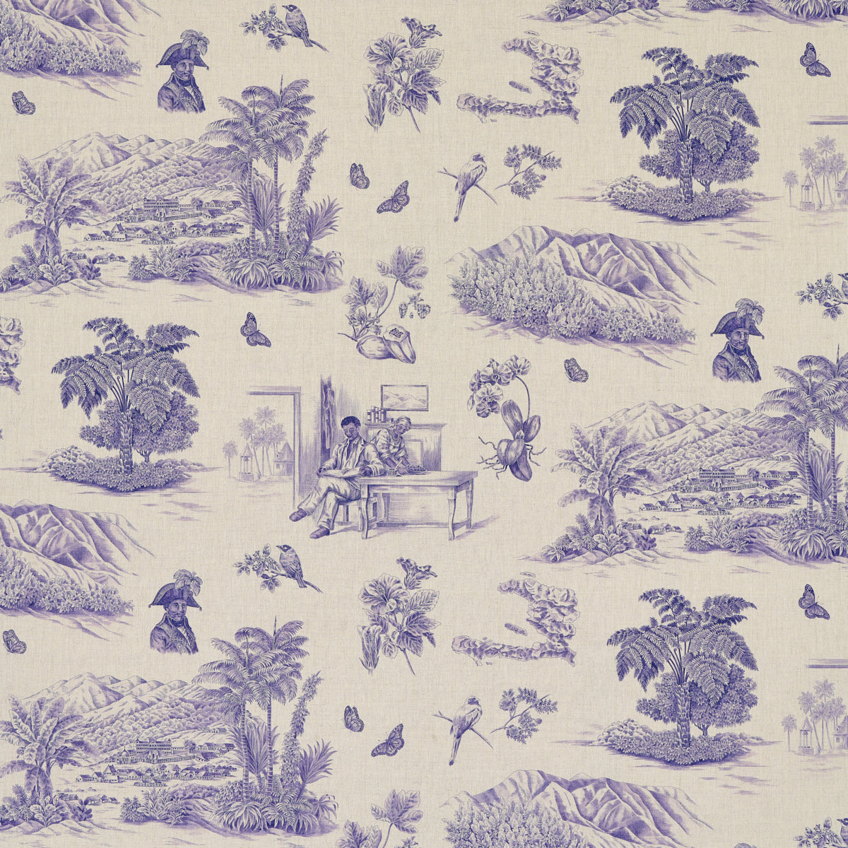 Schumacher | Toussaint Toile fabric - 180272