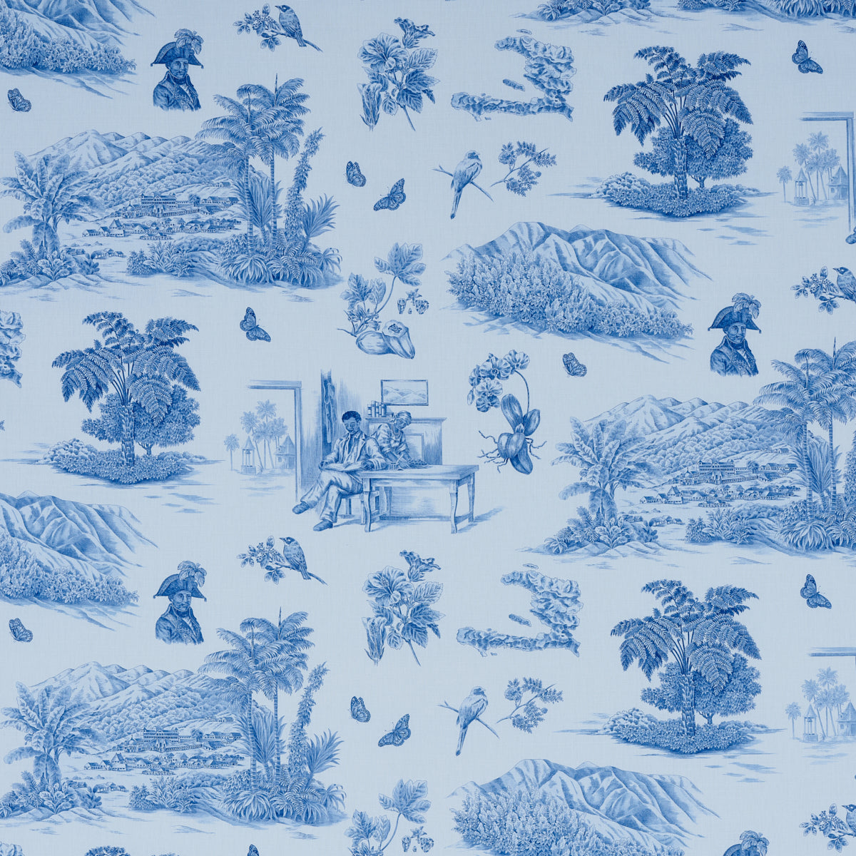 Schumacher | Toussaint Toile fabric - 180273