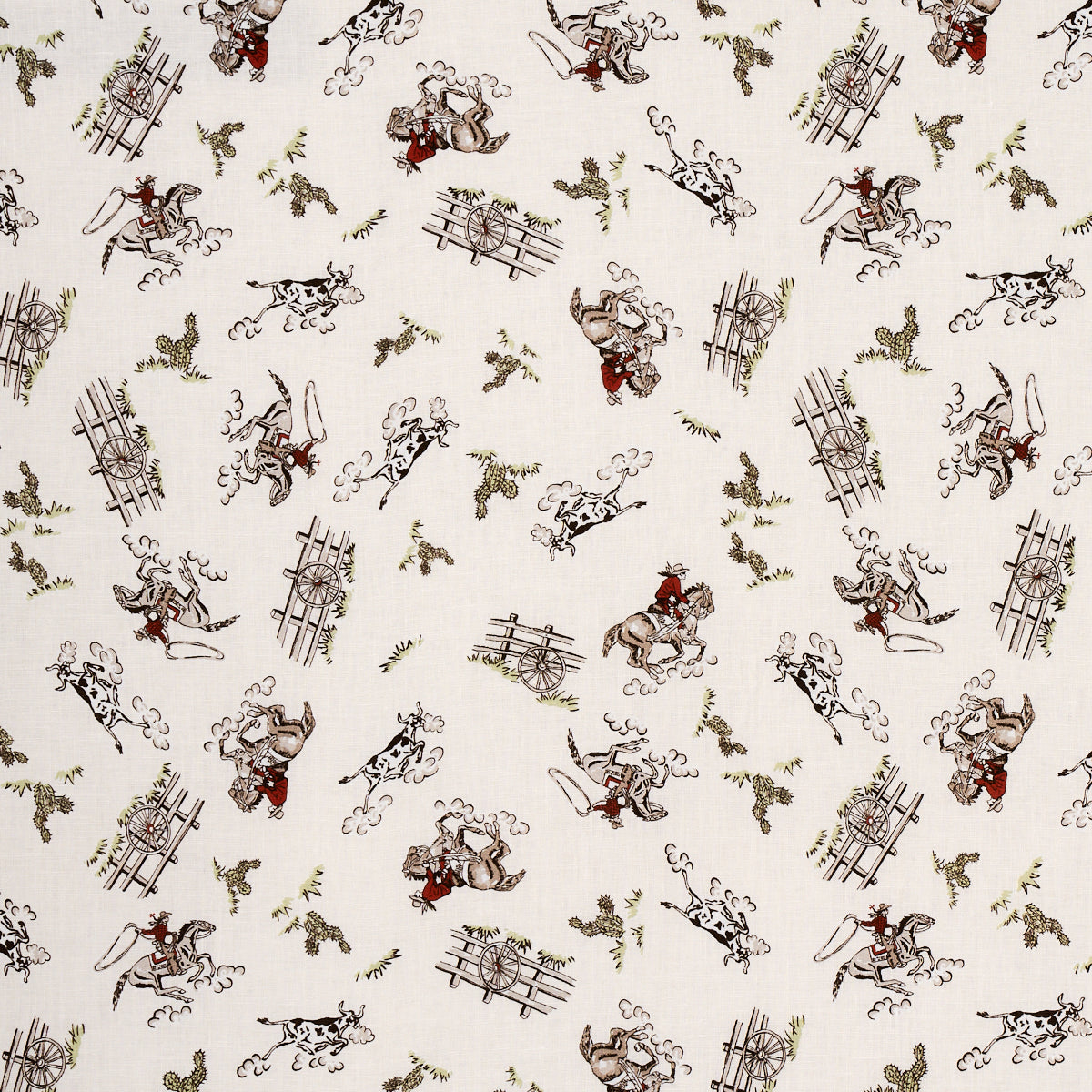 Schumacher | Wild West Performance Linen fabric - 180460