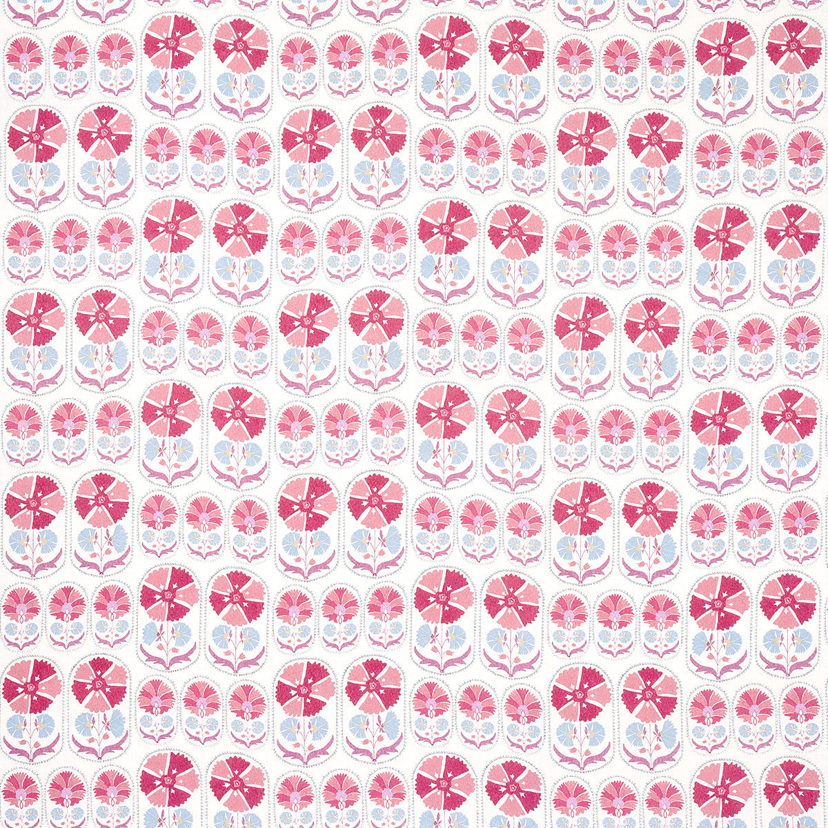 Schumacher | Anjuna Floral Linen Print fabric - 180480
