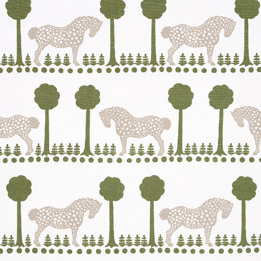 Schumacher | Polka Dot Pony fabric - 180900