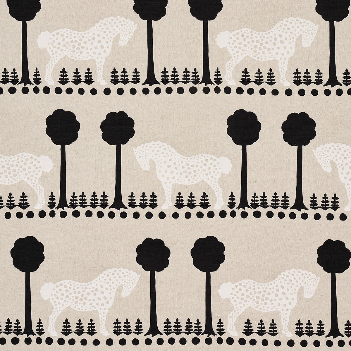 Schumacher | Polka Dot Pony fabric - 180902
