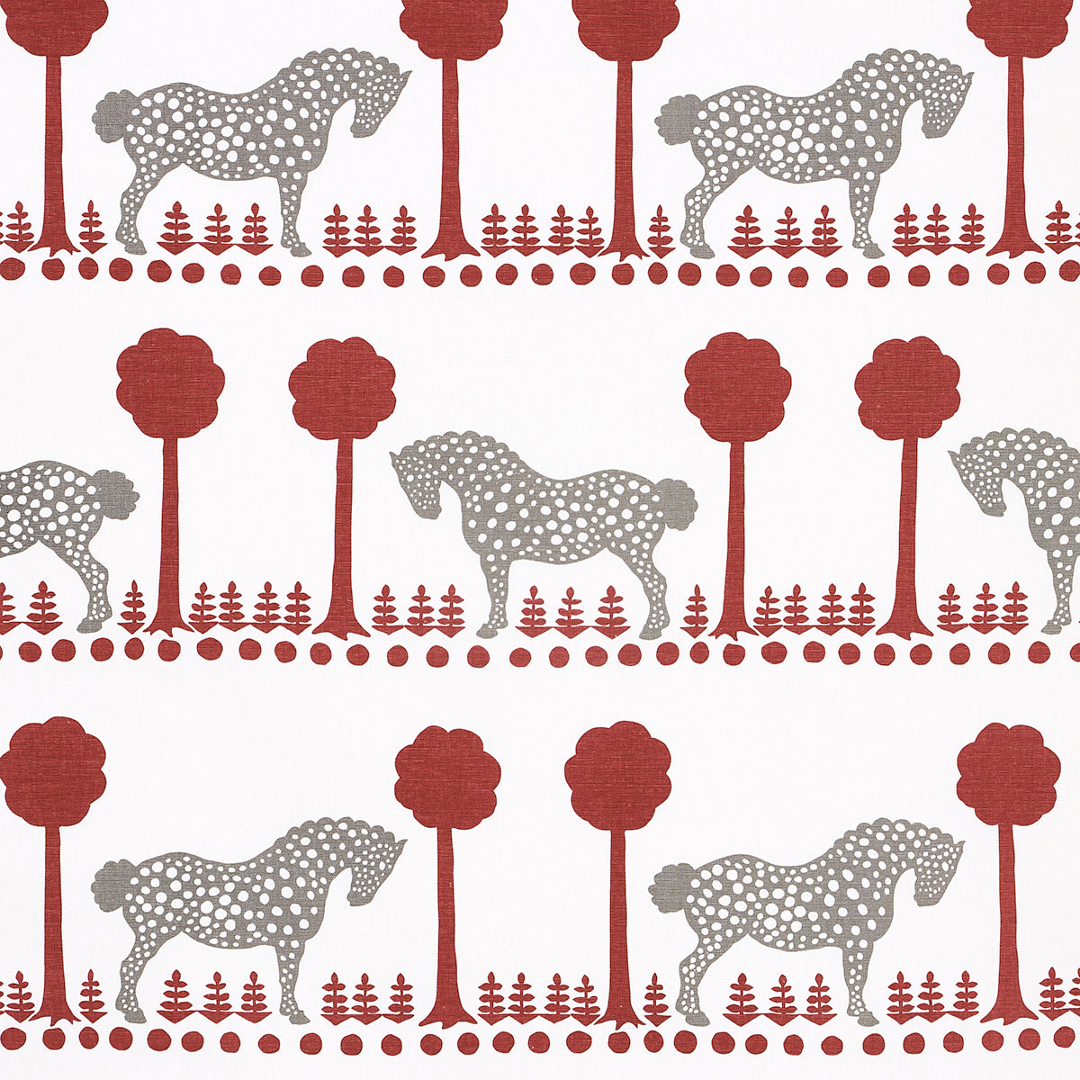 Schumacher | Polka Dot Pony fabric - 180903
