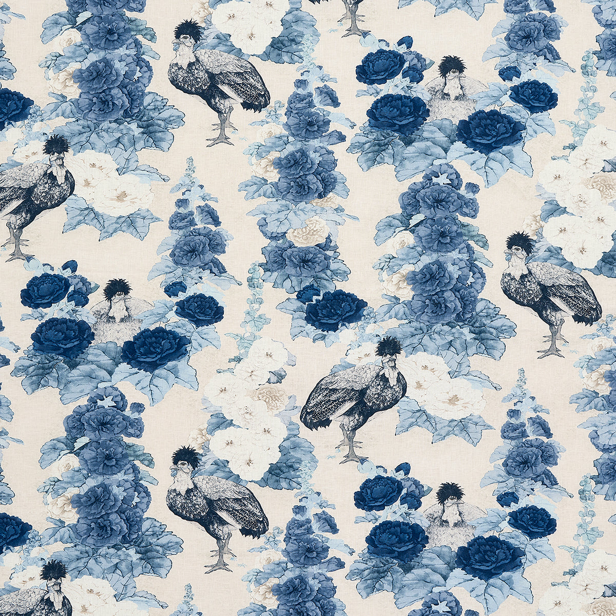 Schumacher | Lady Hollyhock fabric - 181042