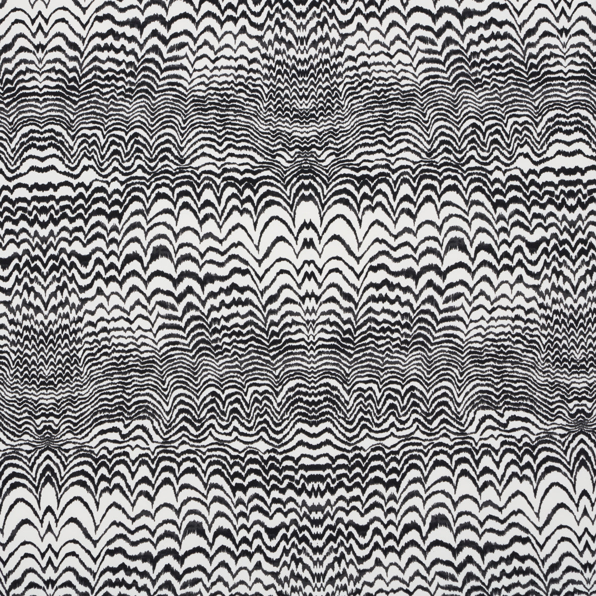 Schumacher | Ink Wave Print Indoor/Outdoor fabric - 181052