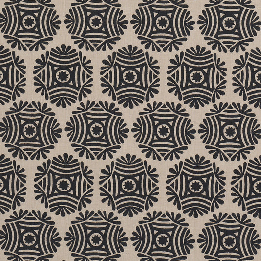 Schumacher | Gilded Star Hand Block fabric - 181543