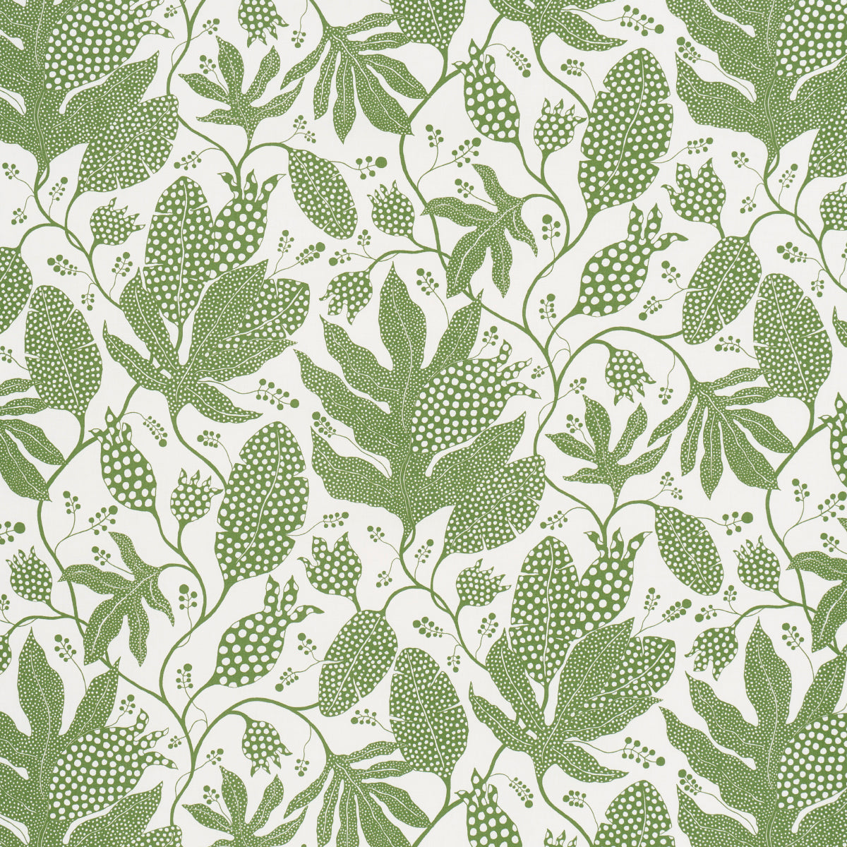 Schumacher | Polka Dot Jungle fabric - 181652