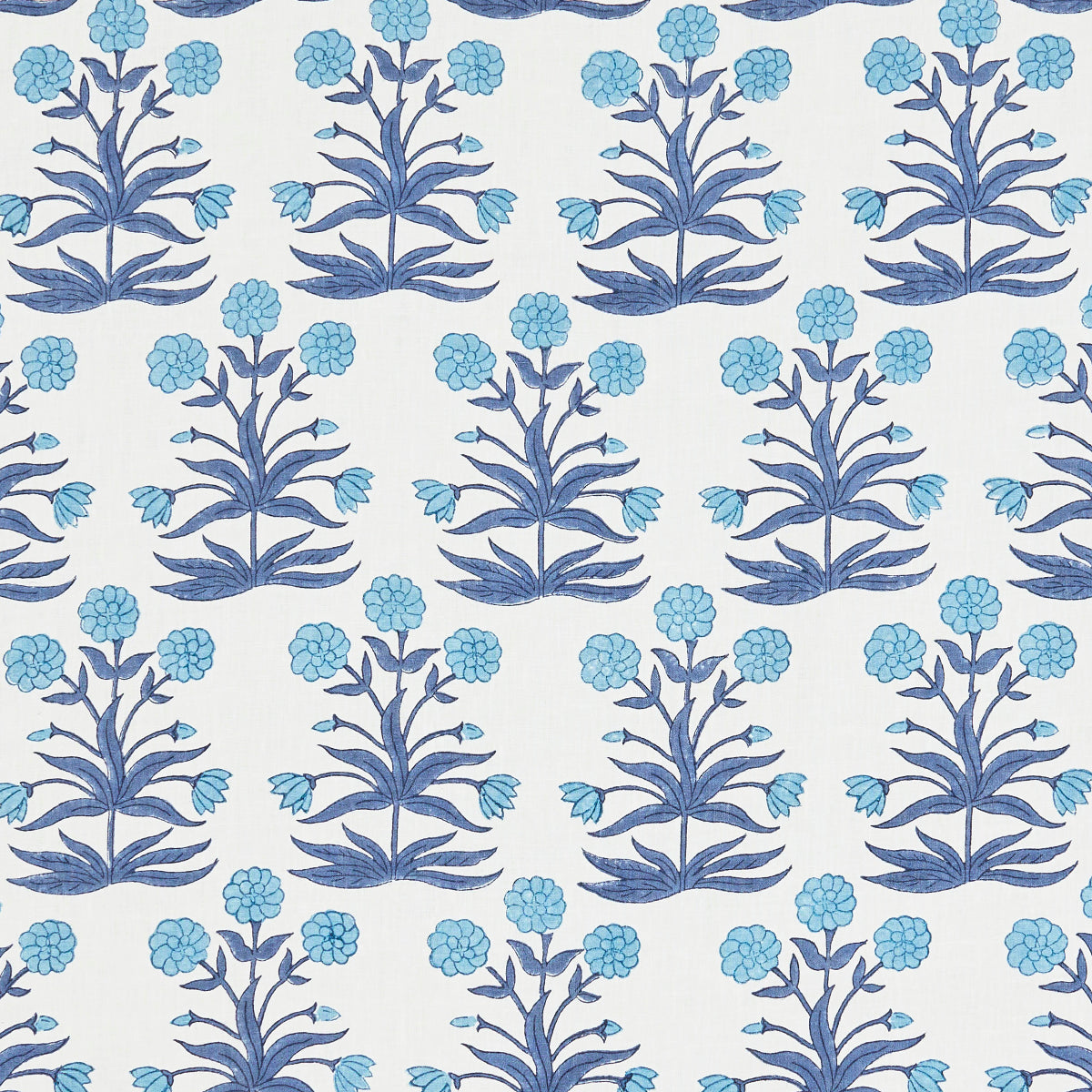 Schumacher | Mughal Hand Block Print fabric - 181781