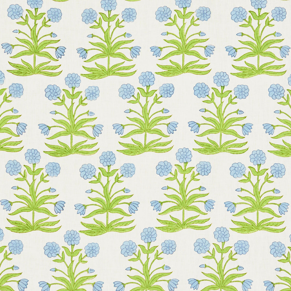 Schumacher | Mughal Hand Block Print fabric - 181782