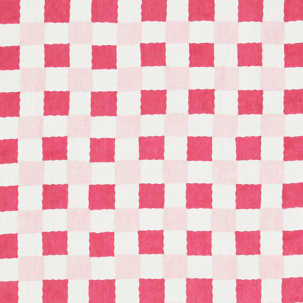 Schumacher | Chequer Hand Block Print fabric - 181790