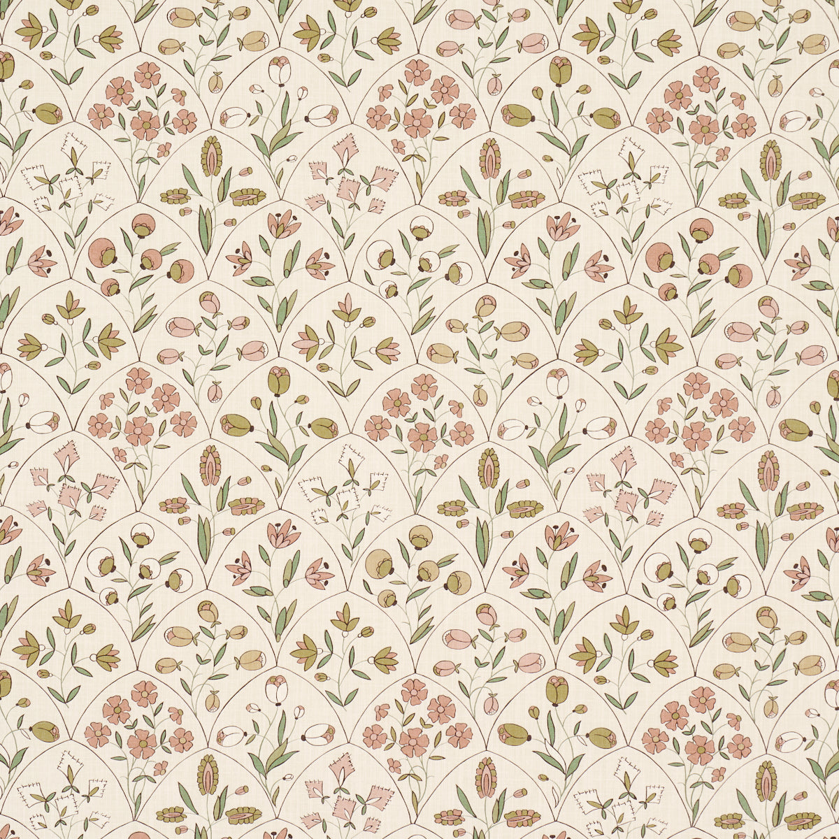 Schumacher | Frances Floral Indoor/Outdoor fabric - 182162