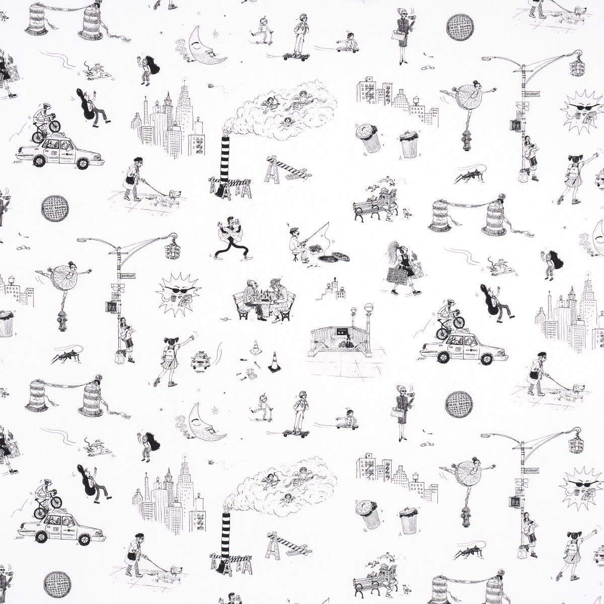 Schumacher | Joana Avillez's Street Scenes fabric - 182331