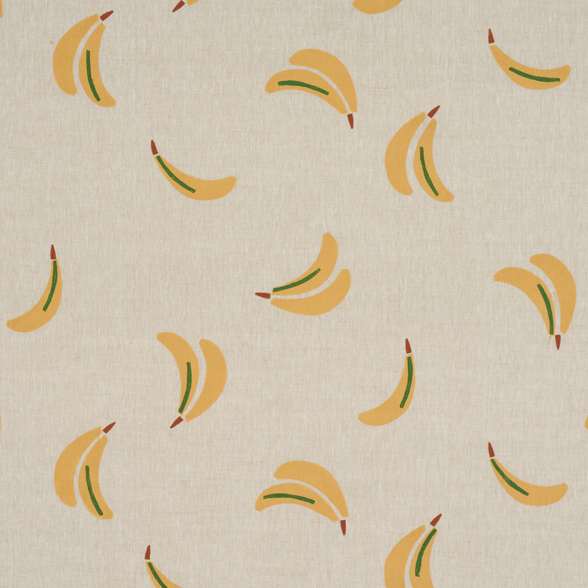Schumacher | Banana Stand Hand Block Print fabric - 182370