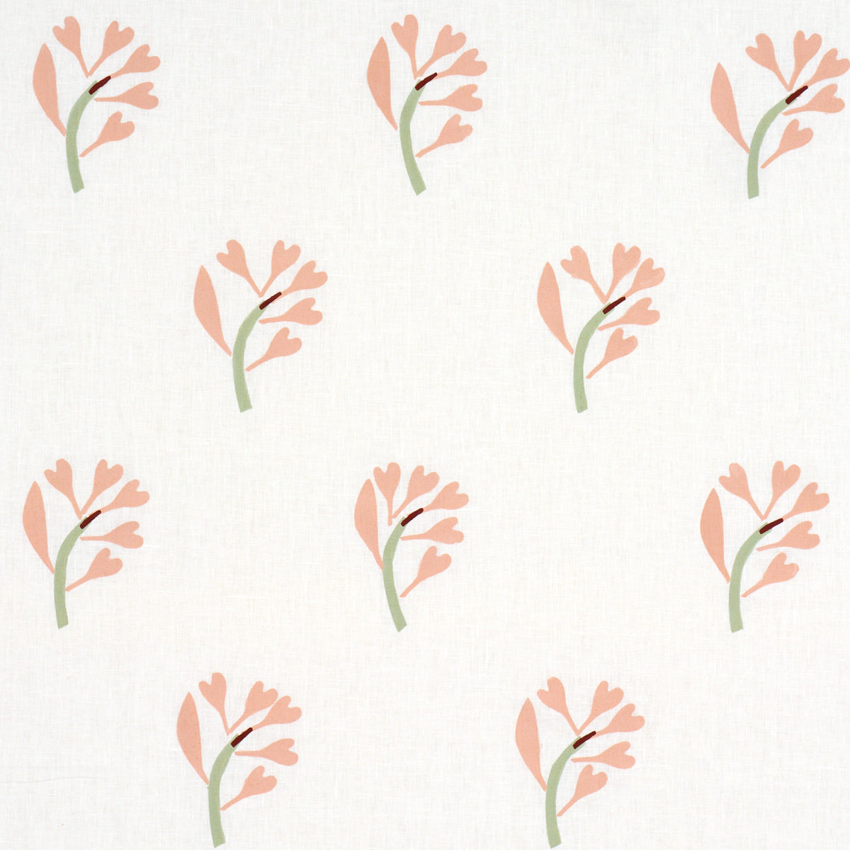 Schumacher | Ginkgo Hand Block Print fabric - 182410