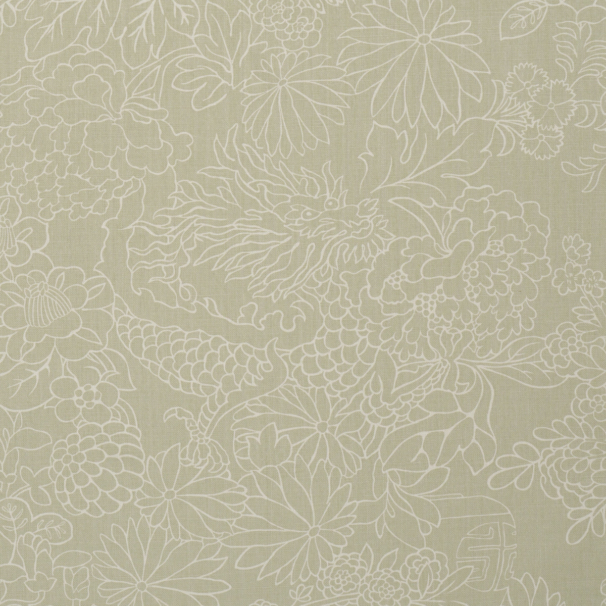 Schumacher | Chiang Mai Dragon Silhouette fabric - 182780