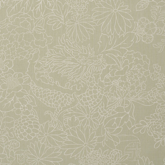 Schumacher | Chiang Mai Dragon Silhouette fabric - 182780