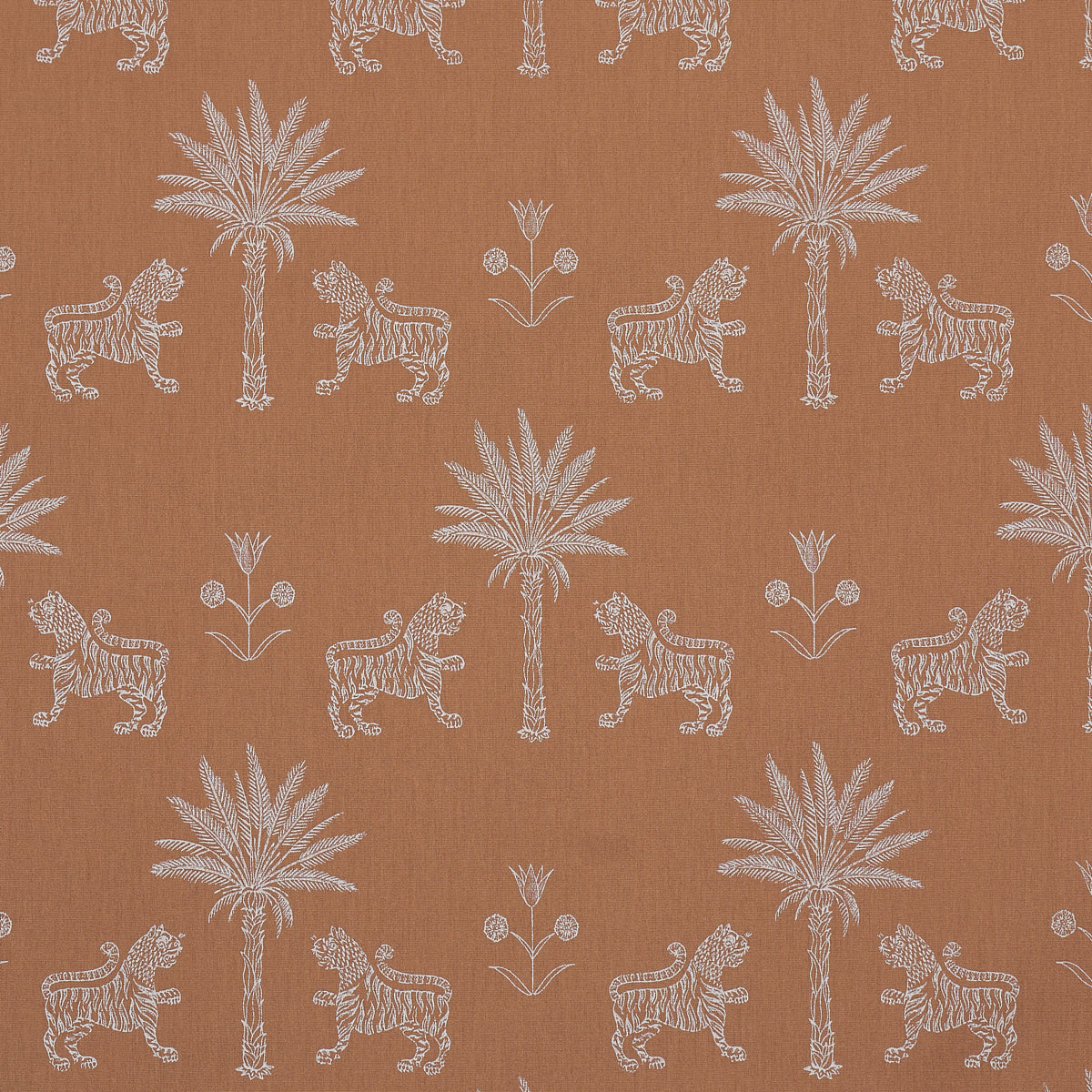 Schumacher | Tiger Palm Silhouette Outdoor fabric - 182840