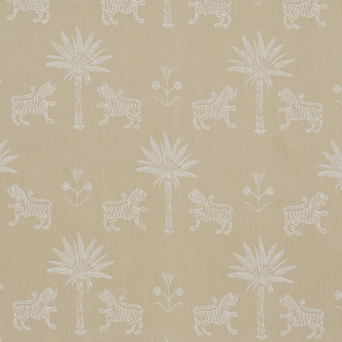 Schumacher | Tiger Palm Silhouette Outdoor fabric - 182842