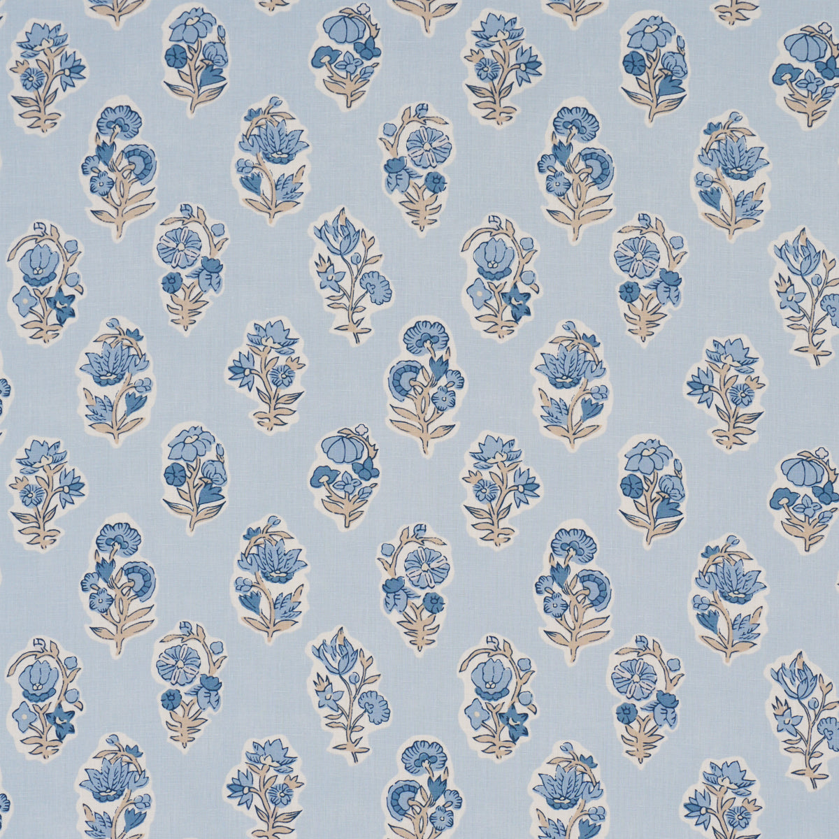 Schumacher | Anessa Hand-Screen Print fabric - 182892