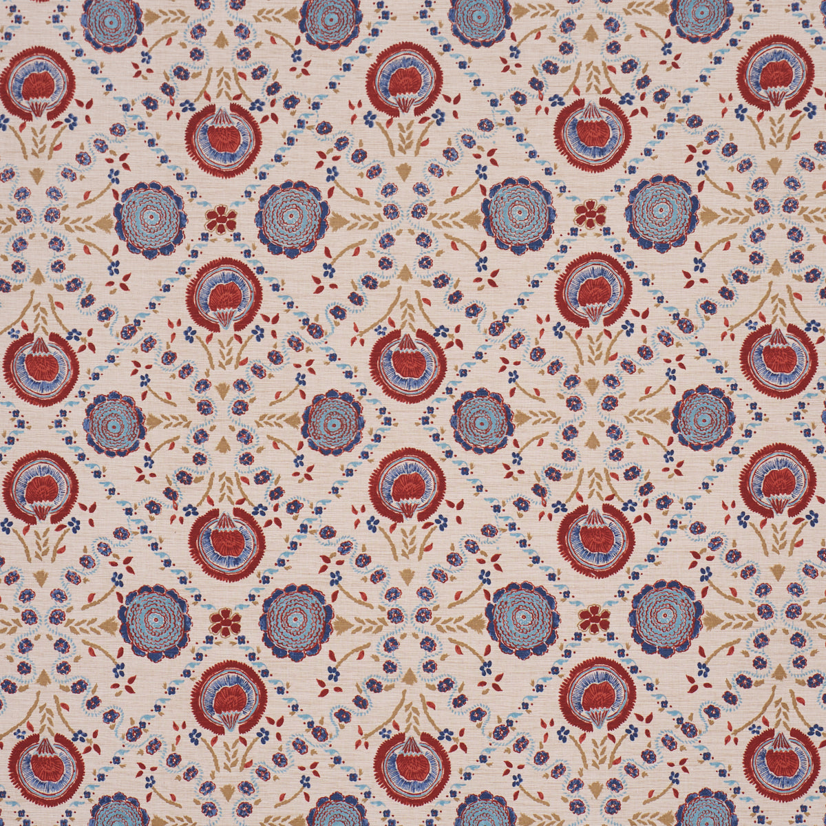Schumacher | Athena Hand-Screen Print fabric - 183050