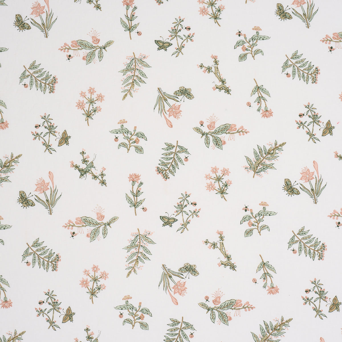 Schumacher | Jeter Des Fleurs Beaded Print fabric - 183110