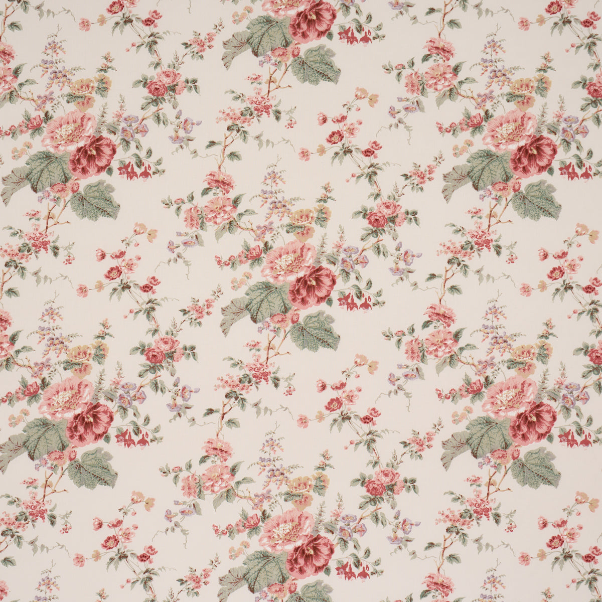 Schumacher | Midsummer Hollyhock fabric - 183130