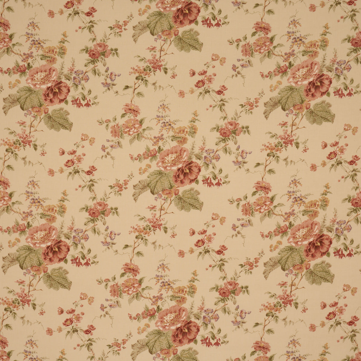 Schumacher | Midsummer Hollyhock fabric - 183132