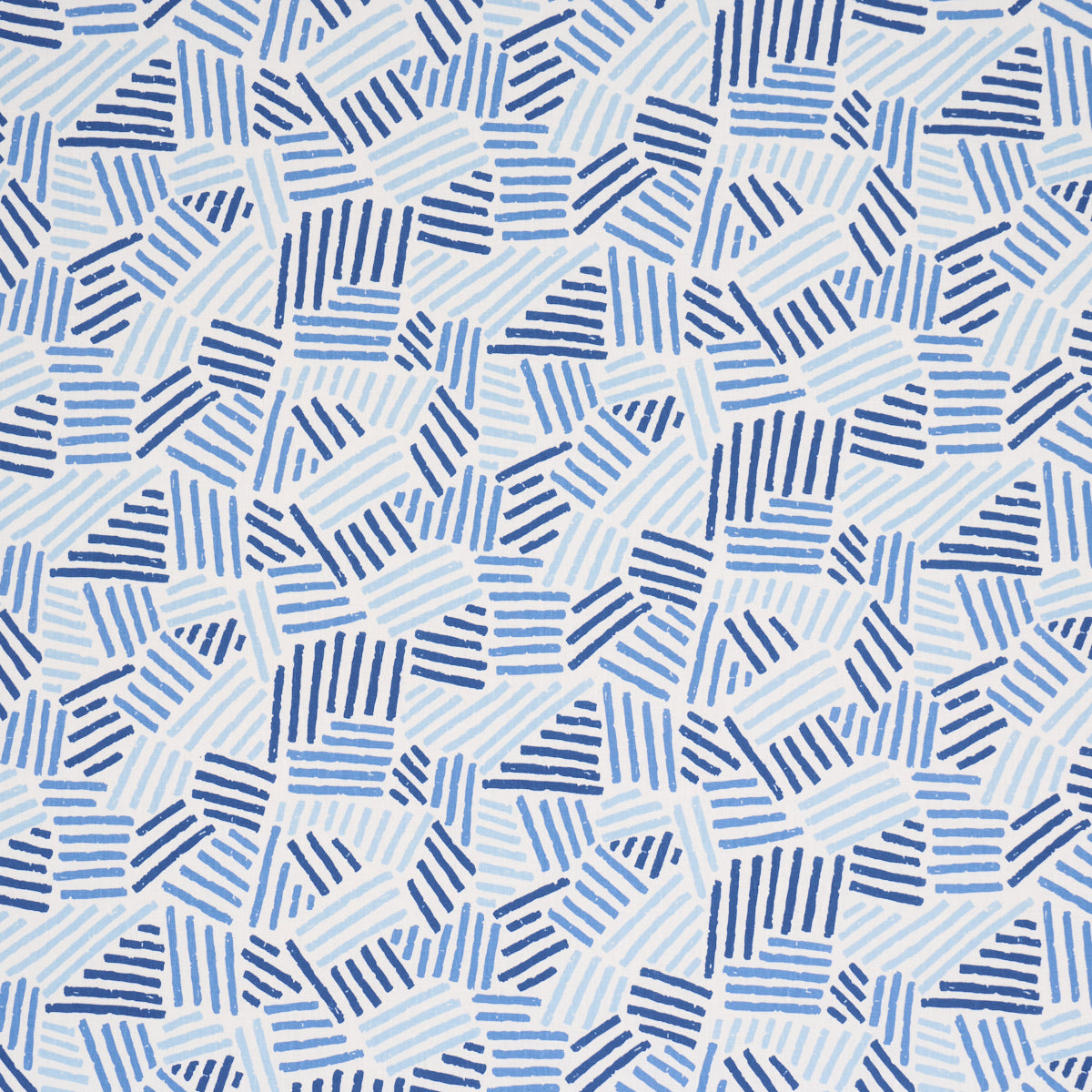 Schumacher | Hatchmark Hand-Print fabric - 183161