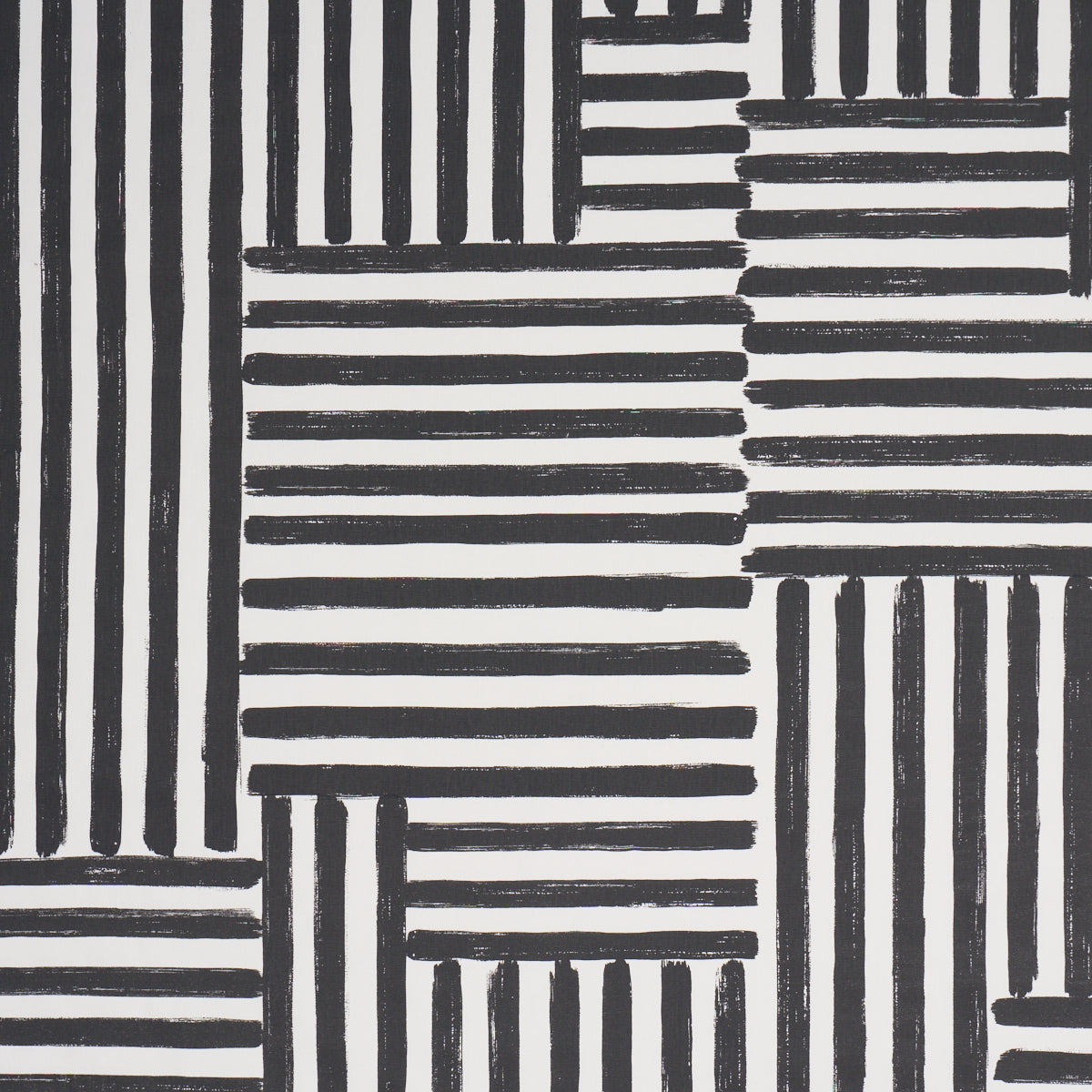 Schumacher | Parson's Stripe Hand-Print fabric - 183170