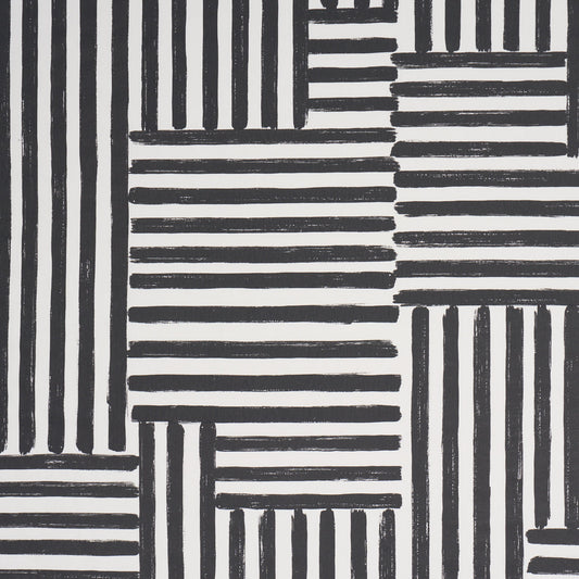 Schumacher | Parson's Stripe Hand-Print fabric - 183170