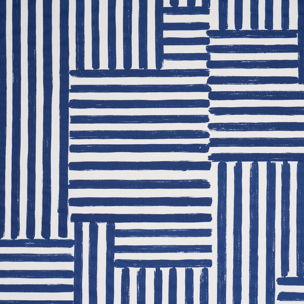 Schumacher | Parson's Stripe Hand-Print fabric - 183171