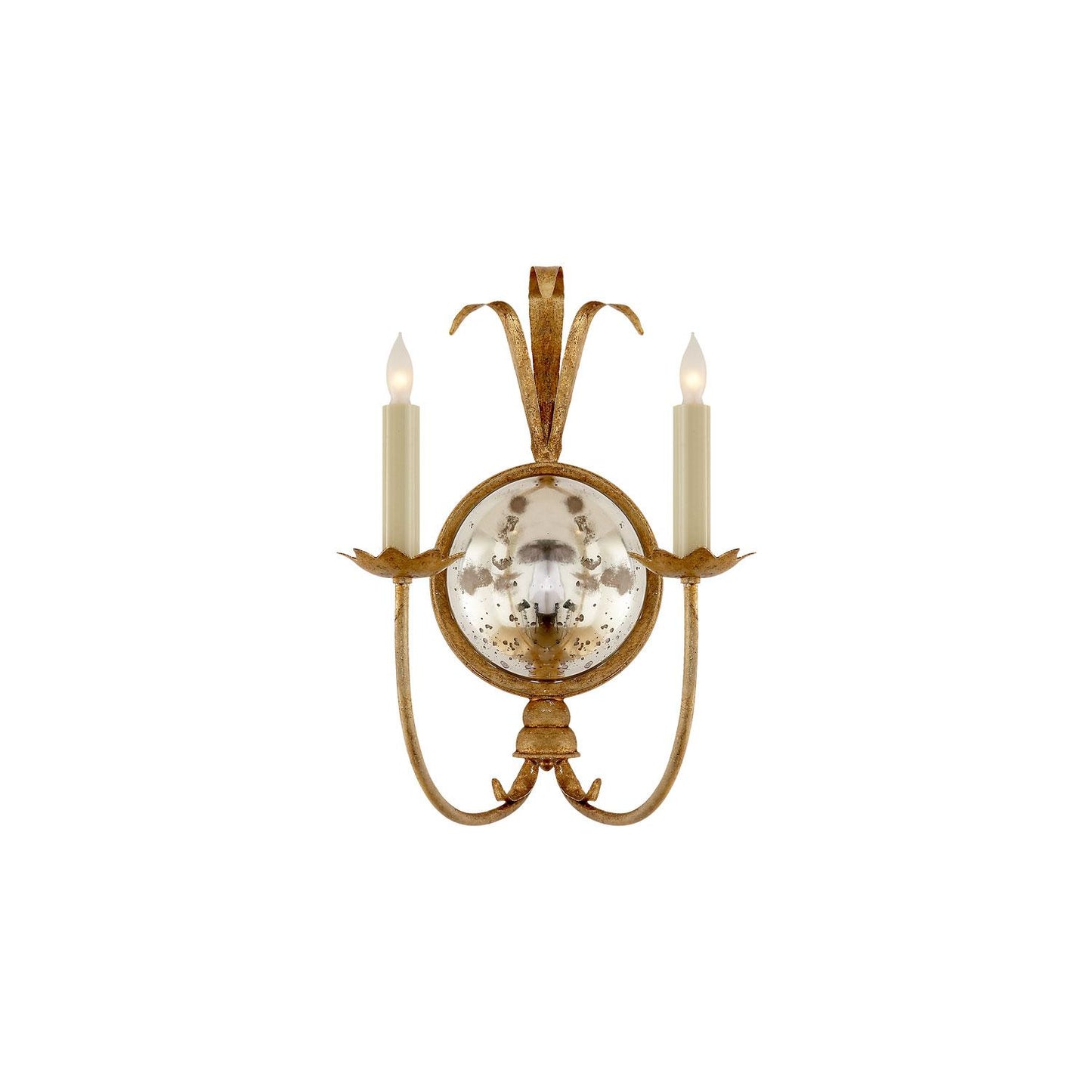 Andrew Martin | Gramercy Wall Light, Gilded Iron