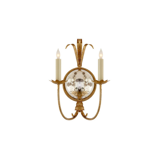 Andrew Martin | Gramercy Wall Light, Gilded Iron