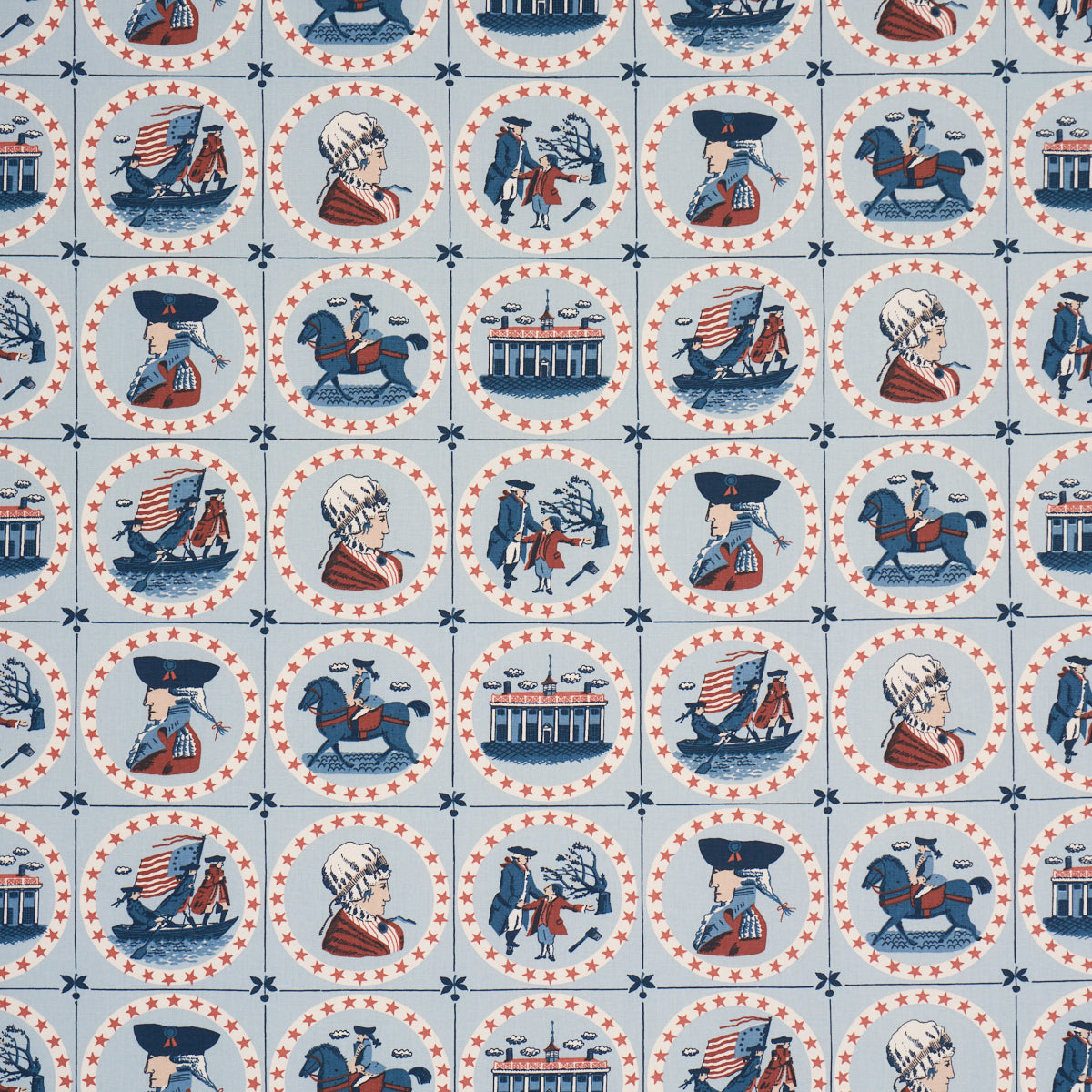 Schumacher | George Washington fabric - 183220