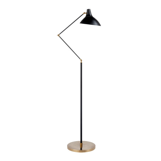 Andrew Martin Charlton Floor Lamp Black