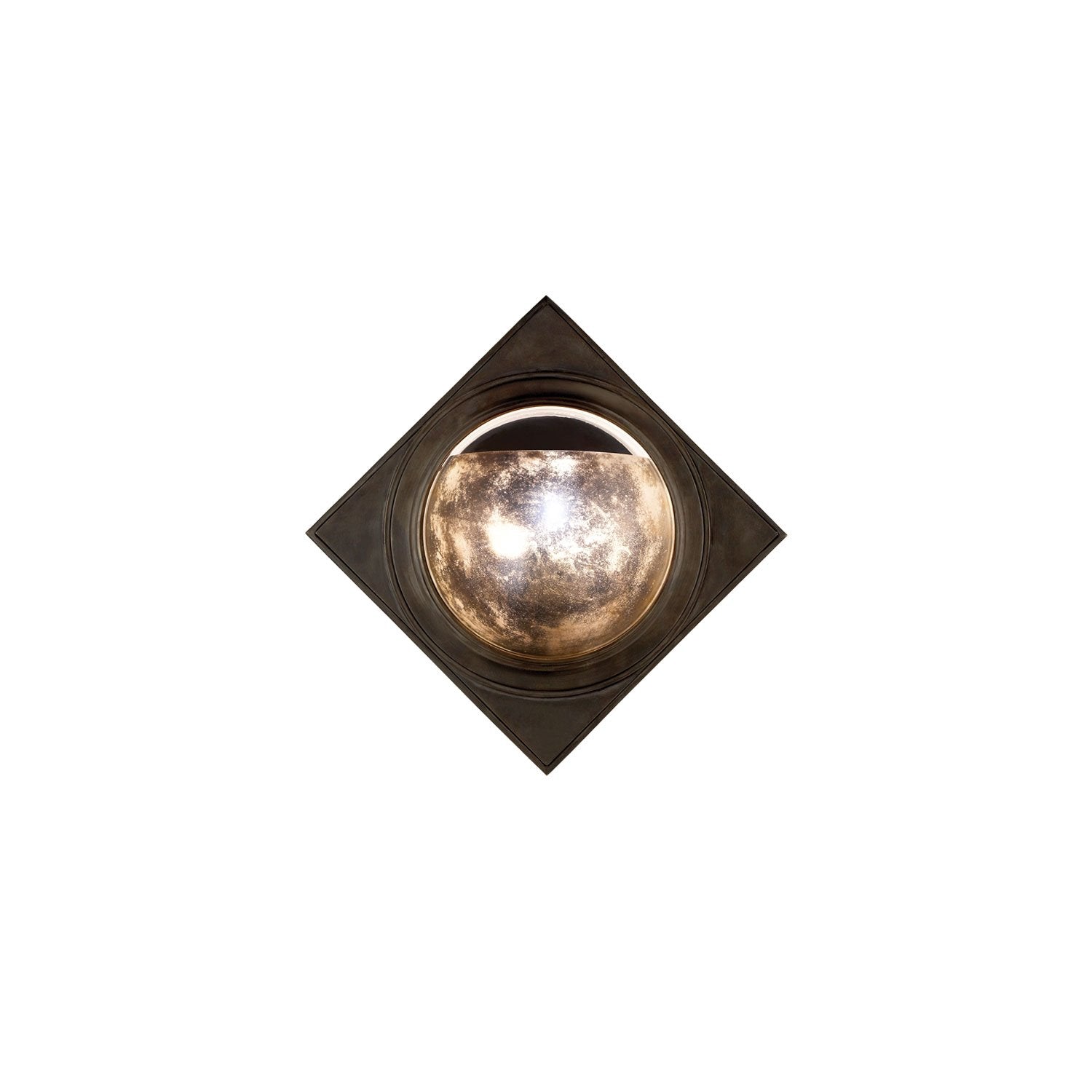 Andrew Martin Venice Wall Light Bronze & Antique Mirror