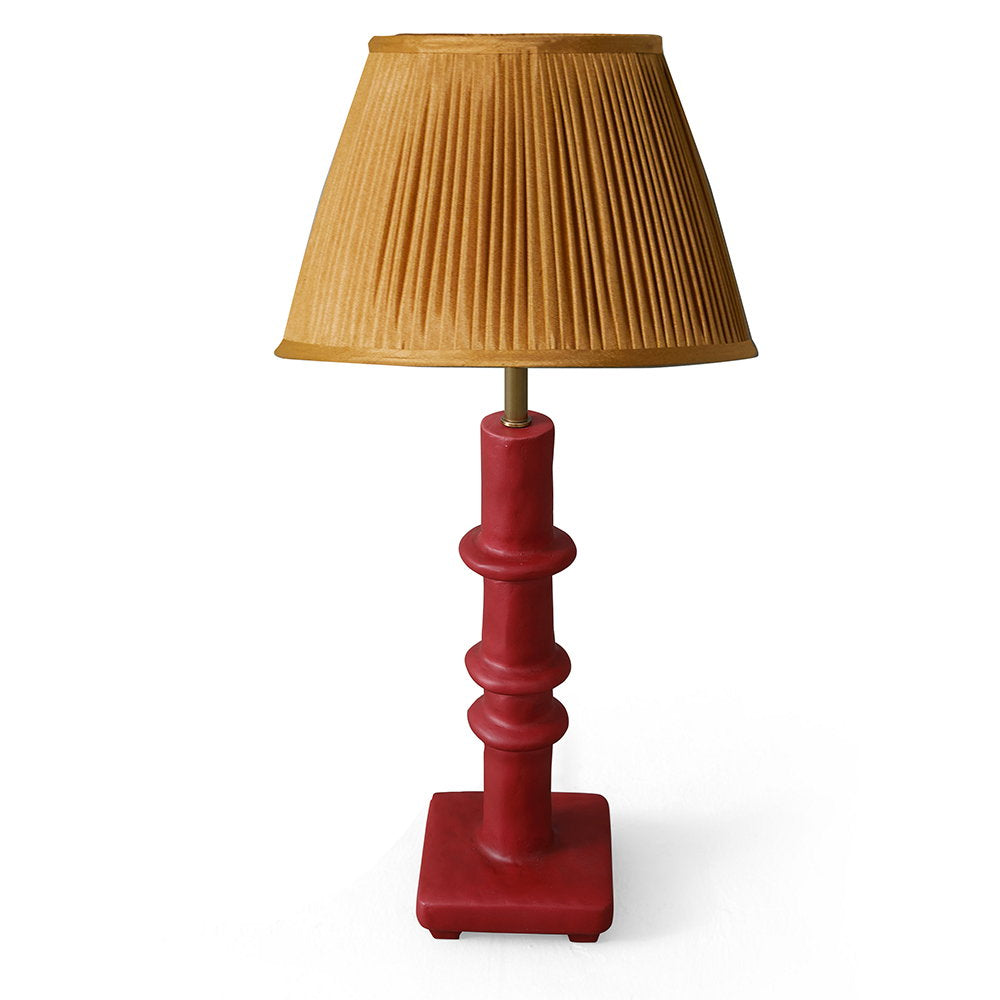 Julian Chichester | Roxy Lamp - Small - Faux Red Gesso