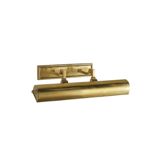 Andrew Martin | Dean Double Picture Light, Natural Brass
