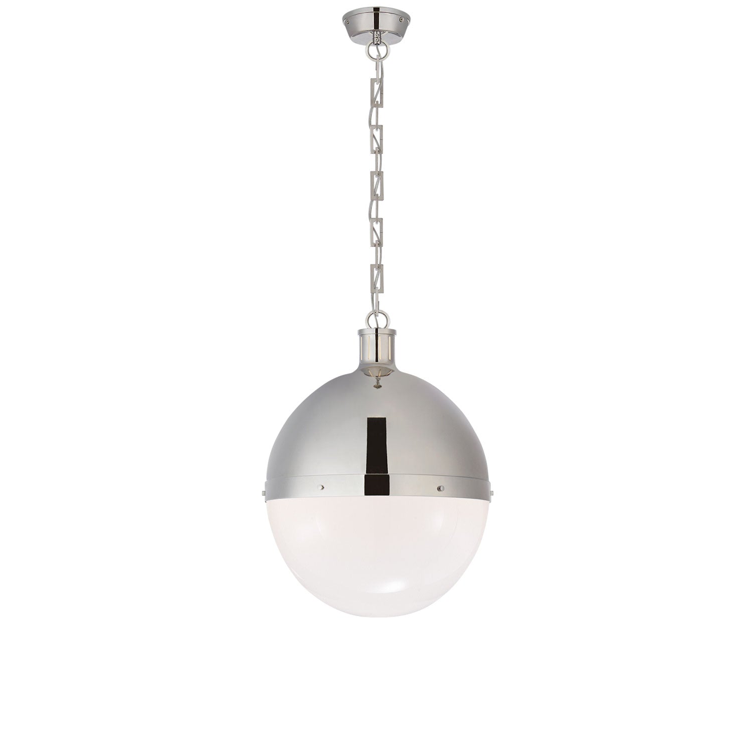 Hicks Pendant Light Polished Nickel Extra Large