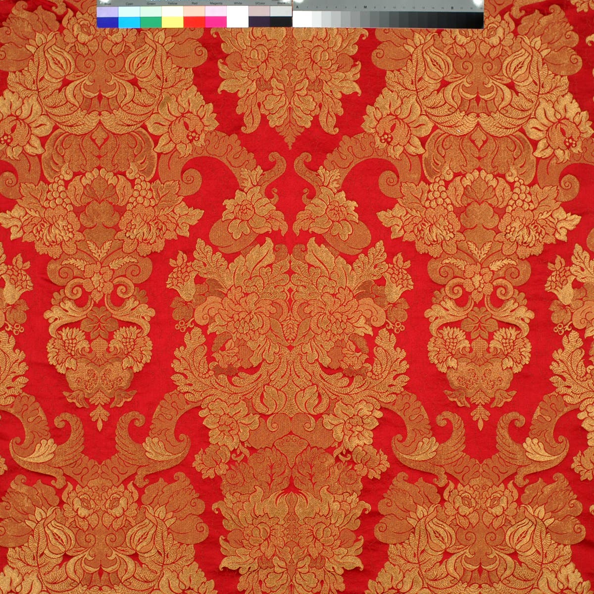 Rubelli Cuoridoro fabric - Rosso