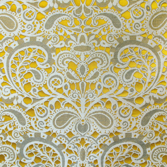 Rubelli Gianduja fabric - Giallo