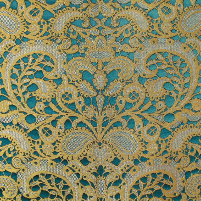 Rubelli Gianduja fabric - Pavone