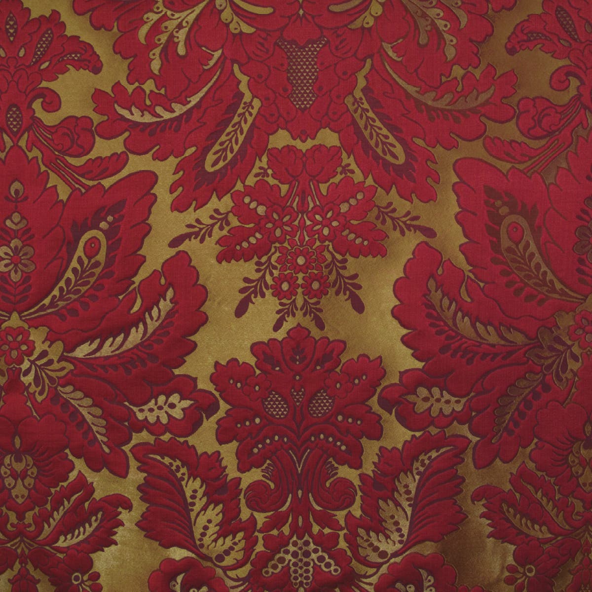 Rubelli Rodomonte fabric - Rosso
