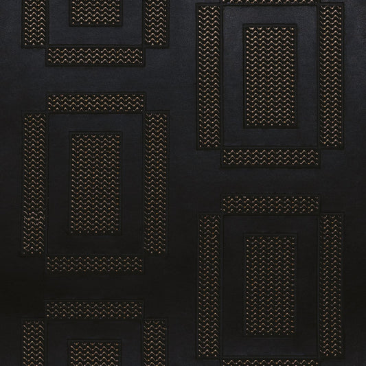 Casamance | Chaillot wallcovering - Noir Doré