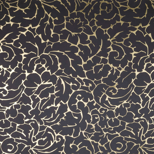 Casamance | Guimard wallcovering - Anthracite Doré